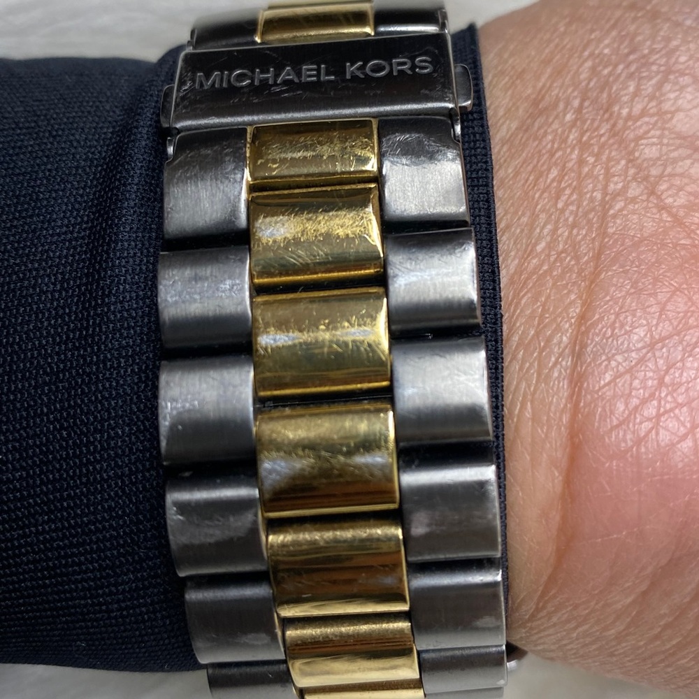 Michael Kors Men’s Gunmetal Chronograph Watch - Picture 6 of 7